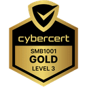 CyberCert SMB1001 Gold Level 3 certified